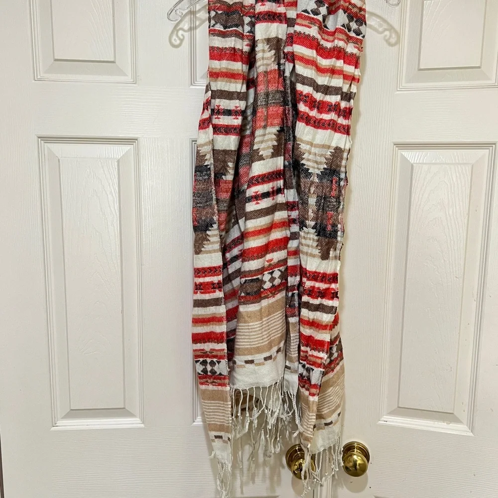 Unbranded Aztec south western super‎ large Scarf tribal boho fall winter fashion